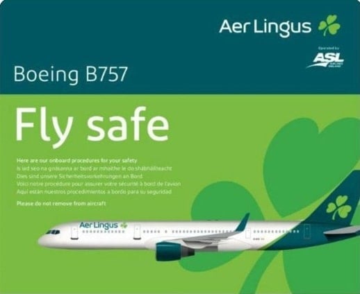aer lingus new livery leak 1