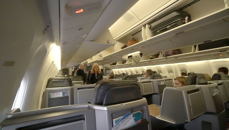 american 767 300 business class mia lax 15 1