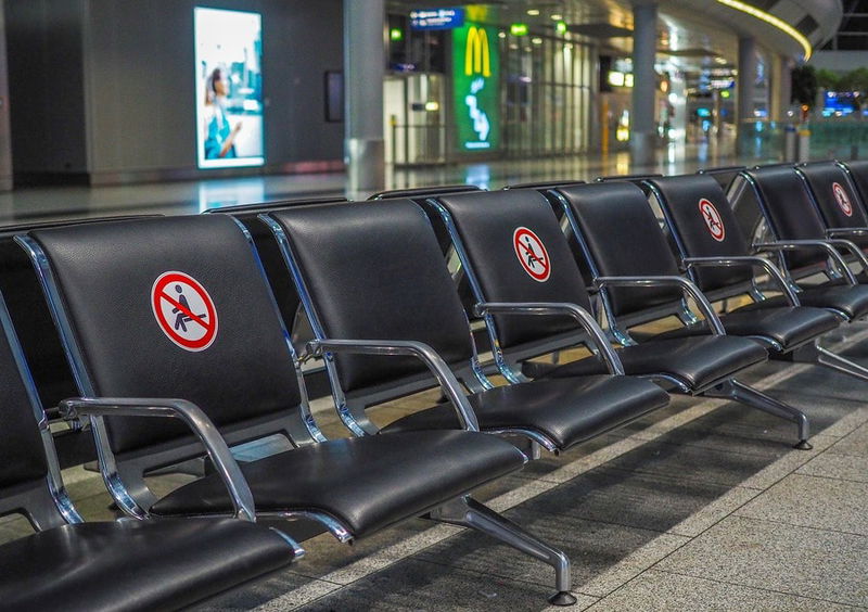 airport distancing