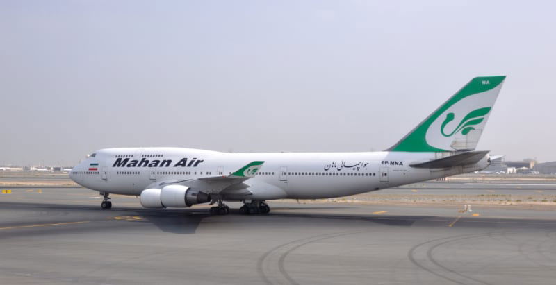 mahan air 747