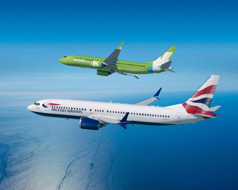 Comair (British Airways) and Kulula Boeing 737 MAX 8 Renders
