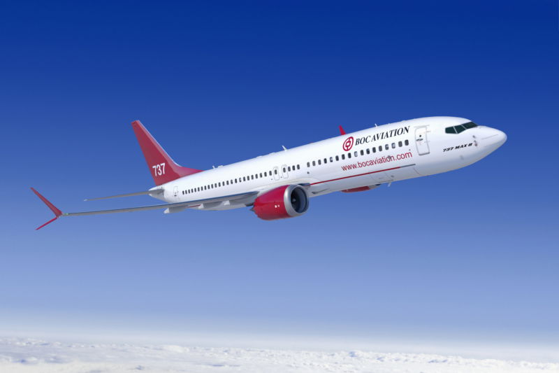 BOC Aviation Boeing 737 MAX 8