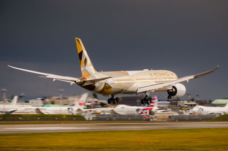 Eithad Boeing 787-9