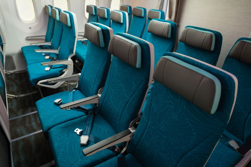 Hawaiian Airlines Boeing 787-9 Economy