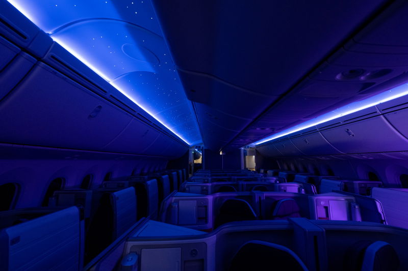 Hawaiian Airlines Boeing 787-9 Cabin