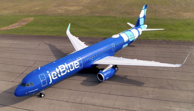 JetBlue 2023 Redesigned Livery
