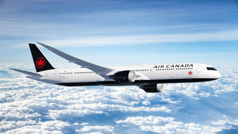 air canada boeing 787 10 dreamliner render