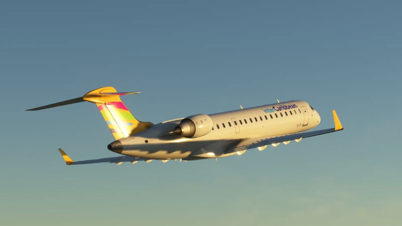 InterCaribbean Airways Mitsubishi CRJ700 Render
