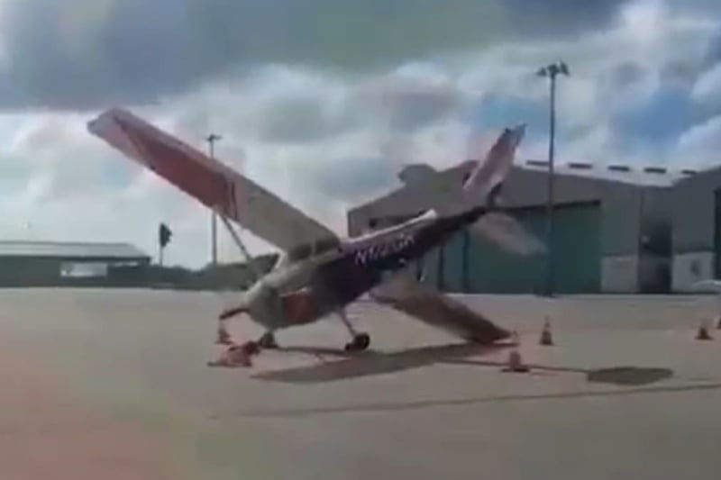 n172gk tipped aruba jet blast