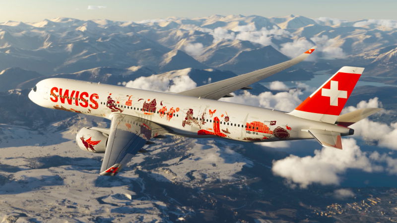 swiss airbus a350 wanderlust livery 01