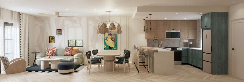 Elephant Tree Resort and Villas Tobago Tapestry Collection by Hilton Residences Rendering